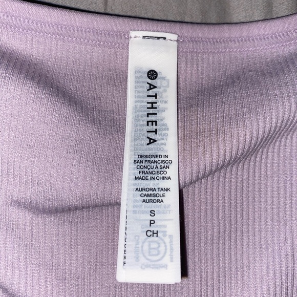 Athleta Aurora Seamless Crop Rib Tank - Picture 3 of 3